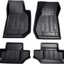 Floor Mats for Jeep Wrangler JK 2-Door 2007-2017 - All-Weather Protection, Custom Fit, Rugged Durability - Perfect for Off-Road Adventures and Daily Commutes