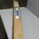 LazBlinds No Tools No Drill Cordless Bamboo Roman Shades, Light Filtering Window Treatment, Roll Up Bamboo Blinds for Windows 44'' W x 48'' H, Brown