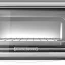BLACK+DECKER TO3250XSBD 8-Slice Extra Wide Convection Countertop Toaster Oven, Includes Bake Pan, Broil Rack & Toasting Rack, Stainless Steel/Black, Large