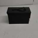 HARDROCK Metal Ammo Can, Ammo Box (30cal+50cal, Black)