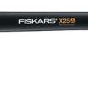 Fiskars X-series X25 Splitting Axe with Forged Steel Blade with 28" Shock-Absorbing Handle - for Medium to Large Size Logs - Lawn and Garden Tools - Black/Orange
