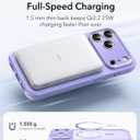 ESR for iPhone 17 Pro Case, Camera Control Cover, Compatible with MagSafe, Shockproof Military-Grade Protection, Magnetic Phone Case for iPhone 17 Pro, Classic Hybrid Case, Frosted Purple