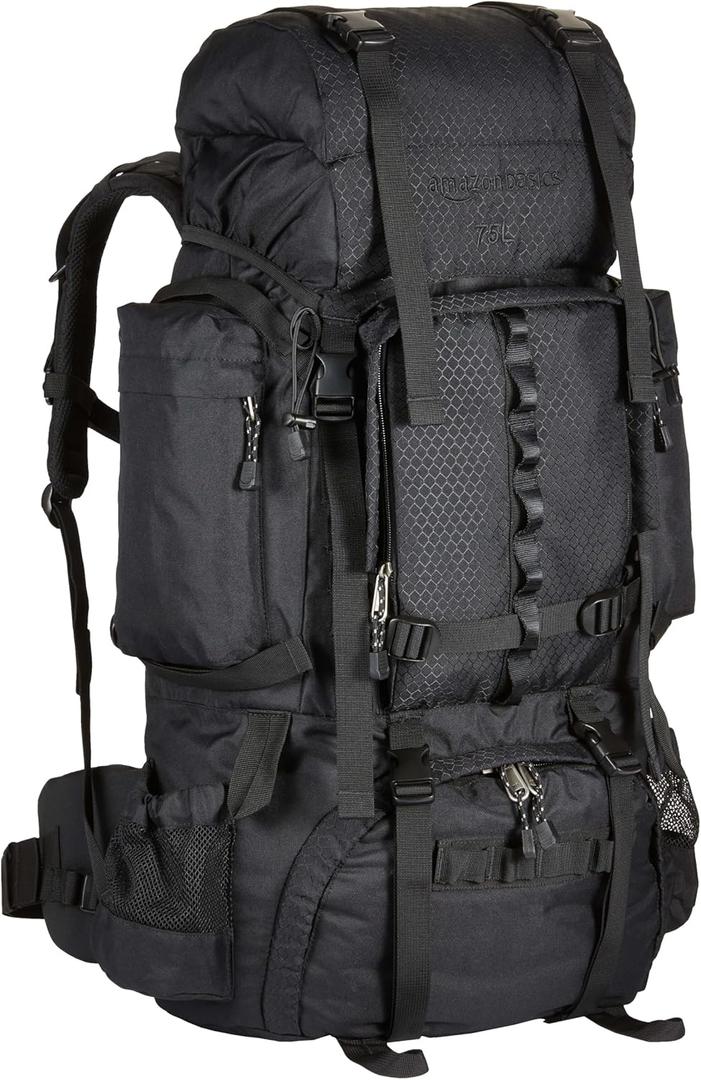Amazon Basics Internal Frame Backpack (Black)