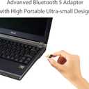 ASUS USB-BT500 USB Adapter with Ultra Small Design, Bluetooth 5, Backward Compatible with Bluetooth2.1/3.x/4.x, TAA Compliant (USB-BT500)
