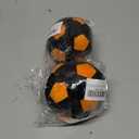 2 x Soccer Hackys Footbag Sacks, Soft Plush Footbags for Adults,Durable Fleece Juggling Balls, for Foot Coordination Training, Stress Relief Toy, Design for Indoor & Outdoor Play