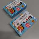 2 x Stocking Stuffers for Teens Boys Gifts for Men Adults: Lazy Cell Phone Stand Unique Gesture Phone Holder for Desk Gifts for Teenager Girls Women Cool Gadget Funny Christmas White Elephant Gag Gifts (Black)