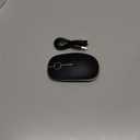 VssoPlor Type C Wireless Mouse, USB C MacBook Wireless Mouse Dual Mode Cordless Mice with USB and Type C Receiver Compatible with PC, Laptop, MacBook and All Type C DevicesBlack and Silver