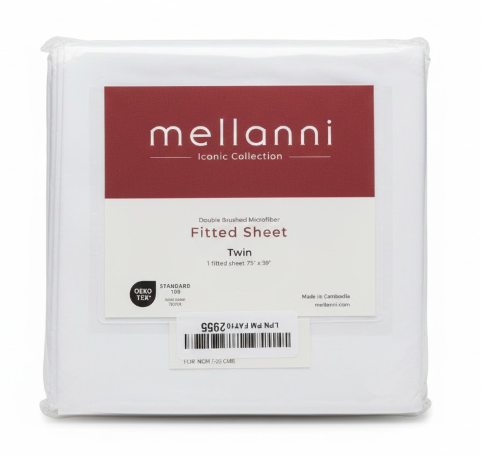 Mellanni Fitted Sheet Twin