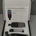 Multifunction Condenser Microphone, RGB Light Gaming Mic, 3.5mm XLR, Plug and Play for PC/Laptop/Audio Interface Mixer/Sound Card, Cardioid Studio Condenser Recording Mic for Podcast Streaming Singing