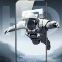 Lamicall 2+2 for iPhone 16 Screen Protector (6.1") with Camera Lens Protector, [Top 9H Tempered Glass Film], Easy Alignment Tool, Anti-Scratch, 0 Bubbles, HD Clear for iPhone 16 - [2-Pack Each]