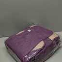 2 Pack Leather Front Car Seat Covers, Universal Sideless Car Seat Protectors with Storage Pocket and Seat Belt Pads, Waterproof Automotive Seat Cover for Cars Trucks SUV(Purple)