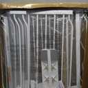 Baby Gate Extra Wide Fits 71.65-85.82 inch Wide Opening - Dog Pet Gates for Doorways Stairs No Drilling Pressure Mounted - Large Child Safety Gate Indoor Outdoor White