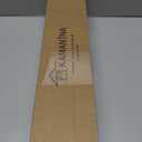 KAMANINA Curtain Rods for Windows 48 to 84 Inches, Adjustable Length Heavy Duty Curtain Rod, 7/8 Inch Decorative Drapery Rods with Modern Finials and Brackets, Antique Bronze