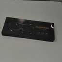 MZOO Luxury Sleep Eye Mask for Side Sleeper Men Women, Zero Eye Pressure 3D Sleeping Mask, Light Blocking Patented Design Night Blindfold, Soft Eye Shade Cover for Travel, Black