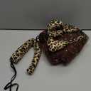 Dxhycc Cat Costume for Girls Kids Cat Ears Headband Tail Bowtie Tutu and Face Stickers for Halloween Dress Up Party (11.8 Inch, Brown)