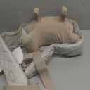 Snailax Cordless Neck Massager with Heat, Kneading Neck and Shoulder Massager Deep Tissue, Shiatsu Back Pillow, 2 Heating Levels,Gifts for Mom Dad (Khaki)