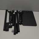 Dual Reptile Lamp Stand - Adjustable Height (15.7in to 74.3in) Metal Light Holder with 2 x 360 Adjustable Arms for Hanging Heat Lamp Fixture Dome Lampshades in Tank and Glass Terrarium