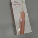 Aquasonic Vibe Series Ultra-Whitening Toothbrush  ADA Accepted Electric Toothbrush - 8 Brush Heads & Travel Case  40,000 VPM Motor & Wireless Charging - 4 Modes w Smart Timer  Satin Rose Gold