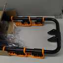 Hitch Bike Rack Mounts on Car, SUV, RV, 2" Hitch Receiver, 4 Bike Capacity, 143 lbs Load, Tilt Release, Rubber Straps