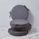 Round Outdoor Chair Cushions 15 Inch, Waterproof Patio Chair Cushions