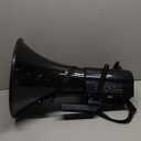 My Mealivos75W 2000 Professional Yard Sound Range Heavy PA Bullhorn Megaphone Speaker, Adjustable Volume, Loud Hand Held Megaphone, Outdoor Activities, Coaching, Football, Baseball, Hockey (Black)