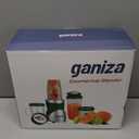 Ganiza Smoothie Blender, 900W Blenders for Shakes and Smoothies, GB10 Smoothies Maker with 4 BPA-Free Portable Cup, Nutritious Recipe (Green)