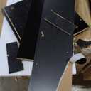 MXV 70" Fireplace TV Stand, Modern Entertainment Center & 36 Inch Electric Fireplace with Remote Control, LED Light, Fire Place Tv Stand for Living Room for TVs up to 80", Black + Black