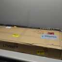 VASAGLE Retro TV Stand for Televisions up to 42 Inches, Mid-Century Modern Entertainment Center, 43.4”, Rustic Brown