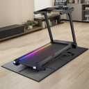 Foldable Treadmill Mat,Treadmill Mat for Carpet &Hardwood Floors Mat for Under Walking Pad on Carpet, Hardwood Floors Protectior, Non-Slip, Waterproof, Noise Shock Absorption