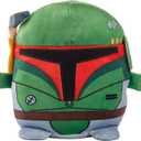 Star Wars Cuutopia 10-inch Boba Fett Plush, Soft Rounded Pillow Doll, Collectible Gift for Kids & Fans Ages 3 Years Old & Up includes Toy
