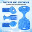 4 Pcs Pool Water Saddle Floats, 30.9 x 15.4 x 1.3"
