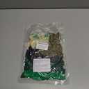 60pcs Green and Brown Balloons 12inch with Brown Black Dark Green Confetti Balloons for Video Game Theme Baby Shower Birthday Party Decorations