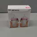 Comotomo Baby Bottle Double Pack, Pink, 8oz (2 Count (Pack of 1))