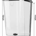Anbige Replacement Parts Water Reservoir with Lid,Compatible with Keurig K-Elite Coffee Maker(Brushed Silver)