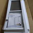 Large Dog Door for Sliding Glass Door, Openable Doggy Door for Sliding Glass Doors, All-Metal Framed, Adjustable Height 91 7/16" to 96" - Large Tall