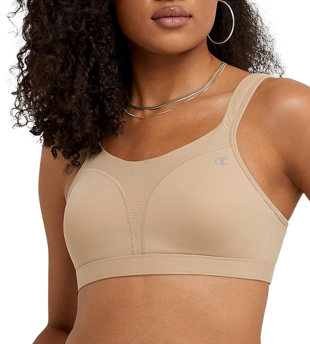 Champion Women's Sports Bra, Spot Comfort, Maximum Support, High-Impact Sports Bra for Women 38D