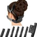 7 PCS Satin CPAP Strap Covers, Comfortable CPAP Mask Strap Covers (Black)