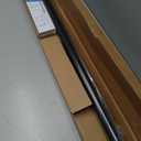BlastHome Non-Adjustable Luxury Curtain Rods for Windows, 1 Rod Set, 4 foot Fixed Length, Tuxedo Black
