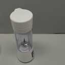 Cordless Portable Personal Size Blender - Mini Blender Make Smoothies and Shakes, 380Ml BPA Free Travel Cup, Powerful Blending Suit in Office/Home/Gym (White)