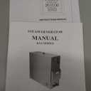 Kooby 12KW Luxury Self-draining Steam Generator Shower Sauna Bath Home Steam Bath Spa Generator with Waterproof Control and Auto Drain 95-131 for Max Space Heating 13 m (460 ft3)