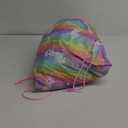 Nap Mat Unicorn Sleeping Bag with Reusable Pillow and Blanket Slumber Bag Daycare (Pink Rainbow Unicorn)