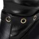 LifeStride Tansy Black Boots Size 6W (Black)