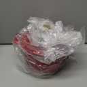 CAROTE 3.4QT Enameled Cast Iron Braiser Pan, Shallow Dutch Oven Casserole Skillets, Non-Toxic Cast Iron Pot with Lid for Grilling, Searing, Baking, Dual Handles, All Stovetop Compatible, Red