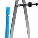 ZLKSKER 8 inch Professional Spring Wing Divider/Scriber with Pencil Holder, All Metal Leather Work, Woodworking Compass