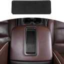 RT-TCZ for Silverado Armrest Tray Mat Trim Cover Carbon Fiber for Chevy Silverado/Suburban/Tahoe 2014-2018 for GMC Sierra/Yukon 2014-2018 Soft Carbon Fiber Interior Accessories 1pcs