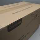 Consciot Ceiling Fan With Lights, 52 Inch Modern Low Profile Ceiling Fan, Remote Control, Quiet Reversible DC Motor, Dimmable 3 Color, 4 Double Finish Blades, Flush Mount, Indoor Only, White