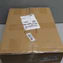 Small Makeup Vanity Desk 27.5''W with Mirror and Lights, Vanity Desk with 3 Fabric Drawers and Height-Adjustable Stand, Vanity Table for Girls Gifts, Bedroom and Small Spaces, White