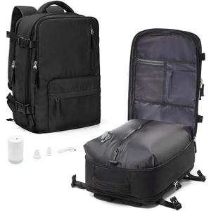 WONHOX Large Travel Backpack Carry on Flight Approved Laptop Work Business Backpack for Women Men Mochila de Viaje 