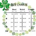 St Patricks Day Women Green Graphic Shirts Cute Lucky Irish Shamrock Short Sleeve Tops Funny Love Bleesed Holiday Printed Tee (Green, L)