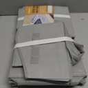 Criusia Closet Organizers Bins 4 Pack - Large Collapsible Shelf Organizer with Handles - Fabric Trapezoid Home Organization and Storage Baskets for Organizing Clothes Toy Blanket Towel Purse Hats (Grey)